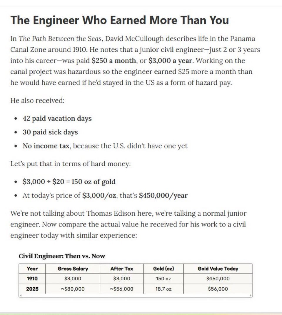 How far we have fallen