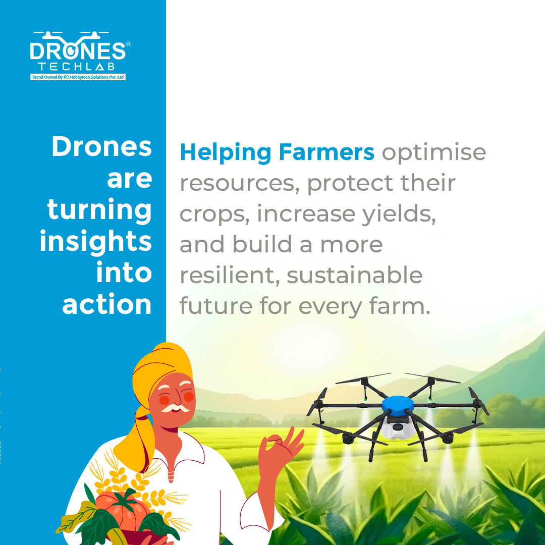 Drones_Tech_Lab's tweet image. Farmers face unpredictable weather, labour shortages, and rising costs. Our drone-assisted services turn data into actionable insights, enabling precise operations that improve efficiency, yields, and sustainable farming.
📲 Contact: 99037 44335
#DroneTechnology