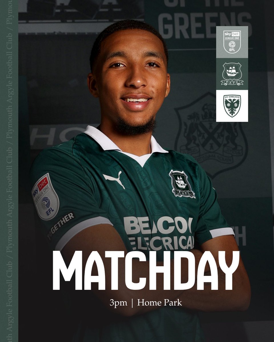 Break's over, we're back 👊

AFC Wimbledon (H) - COYG! 💚

🎟️ argyletickets.com