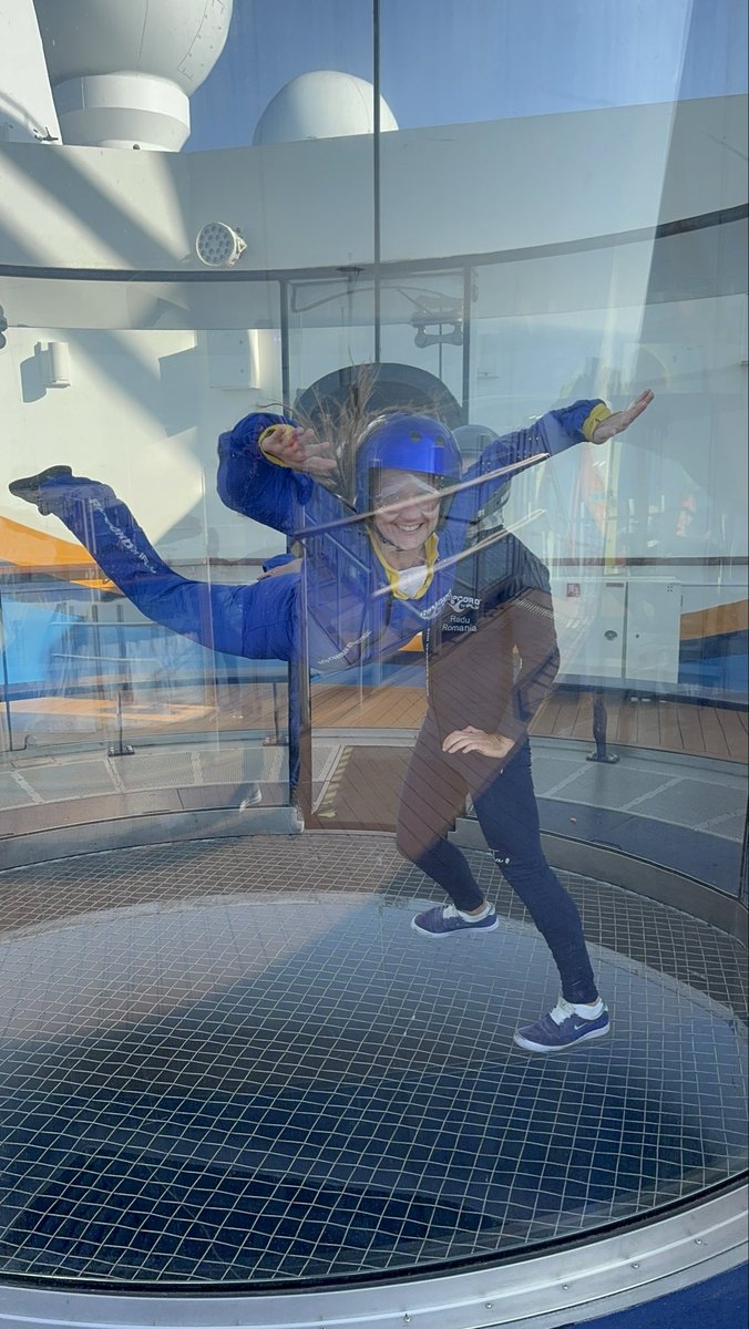 Indoor sky diving anyone?! You get a complimentary session each per cruise. It’s great fun and definitely worth a go!

<a href="/MyRoyalEurope/">Royal Caribbean Europe</a> <a href="/RoyalCaribbean/">Royal Caribbean</a> <a href="/mykindofcruise/">My Kind of Cruise</a>