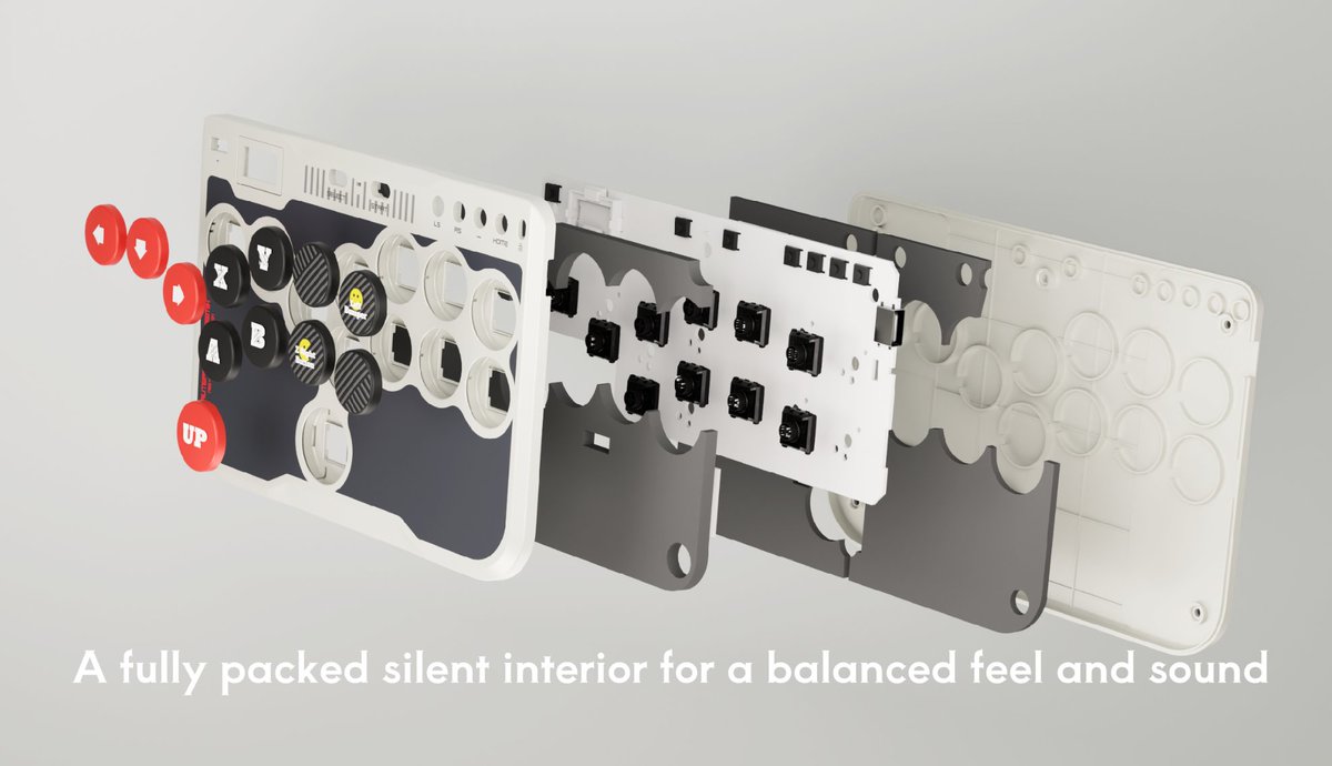 Haute42_Retro's tweet photo. For the 40th Anniversary of the NES, we've fused the iconic gray and red design with the superior performance of a leverless controller!
Relive the 8-bit glory with the precision of modern leverless technology. Perfect for your favorite fighting games and retro titles!🌟
#NES40 https://t.co/NklhfKUB7o