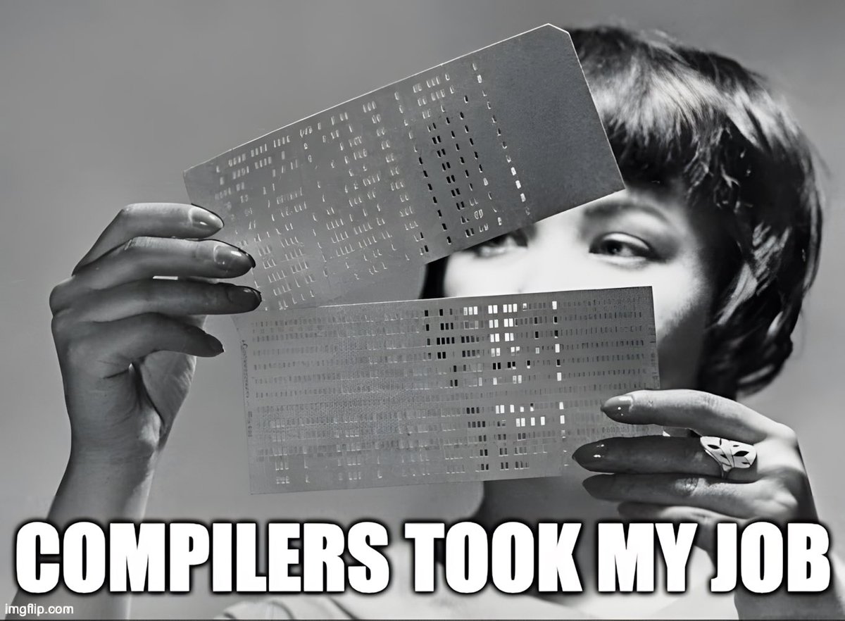 lingodotdev's tweet image. Software developers in the ‘60s 😂