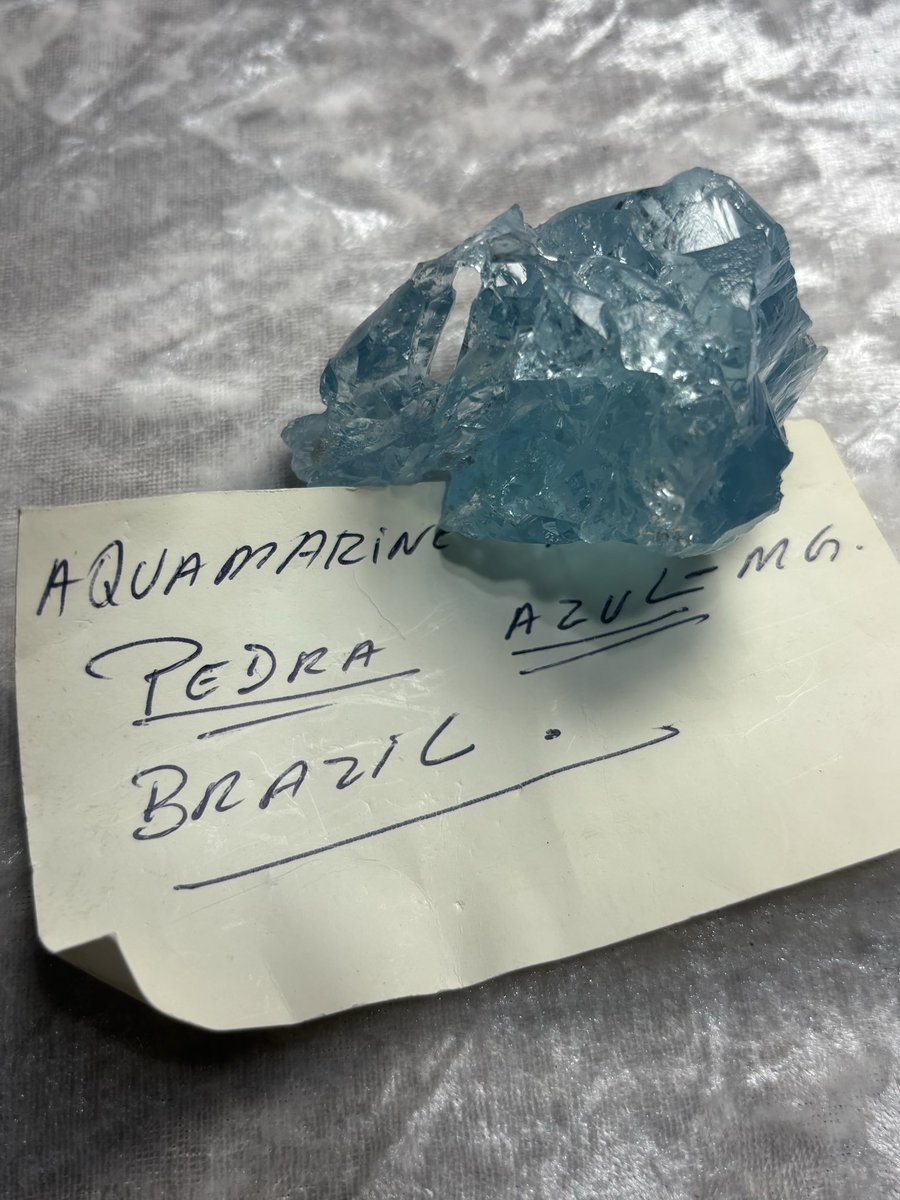 特大ブルーベリル結晶標本c tenkawacrystal☆ on X