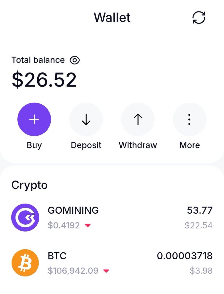 Good morning everyone☀️

Yesterday GoMining pay 13.9 GoMining from Bounty program ❤️ wanna join in and start your free 7 day trial miner youget 16TH power miner for free and 5% discount when you use my referral code Ck4nq.

Link: gomining.com/?ref=Ck4nq

#gomining #bitcoin