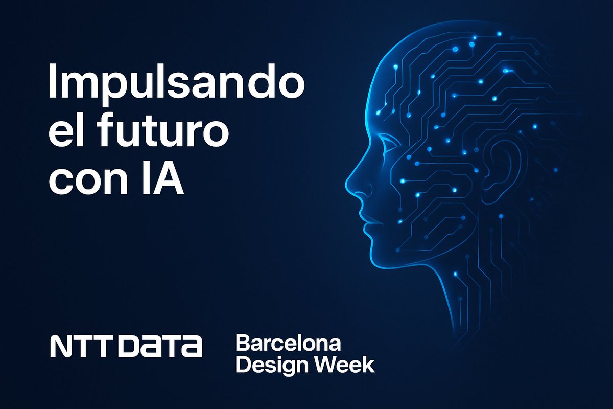 danimanzaRM's tweet image. Durante la #BarcelonaDesignWeek, proyectamos un documental sobre el impacto real de la #IA con Xantal Llavina y líderes de Google, Repsol, Nestlé, ONCE y CaixaBank.
Un vistazo a los retos y oportunidades de la inteligencia artificial. 💡
#NTTDATAEspaña