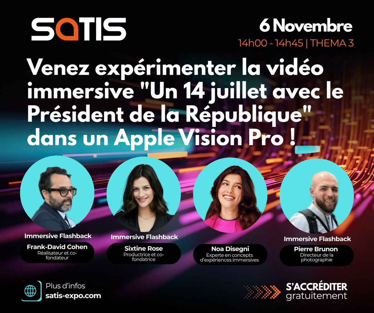 SATIS Expo tweet media