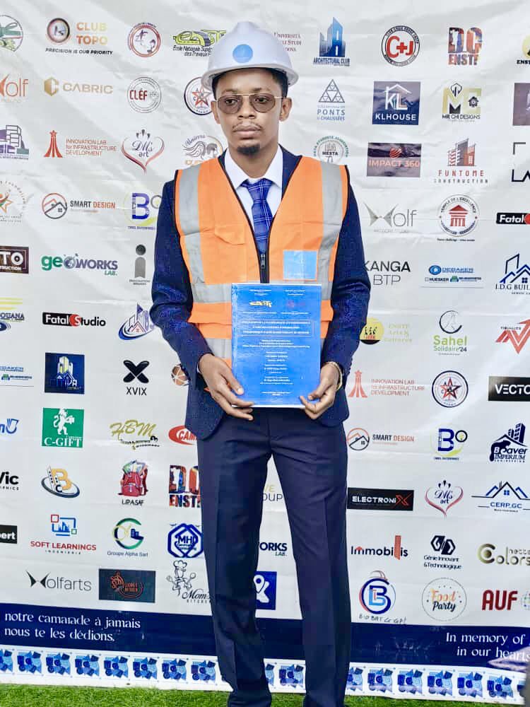 Soutenance de l’étudiant Cheudjeu Nanfack de l’Ecole Nationale Supérieure des Travaux Publics, filière Topographie et Cadastre vendredi 17 octobre 2025. 

Président du jury : Pr Mbessa Michel  
Examinateur : Ing Mejiokeu  
Rapporteur: Dr Limaleba Roger 

Mention : Très Bien