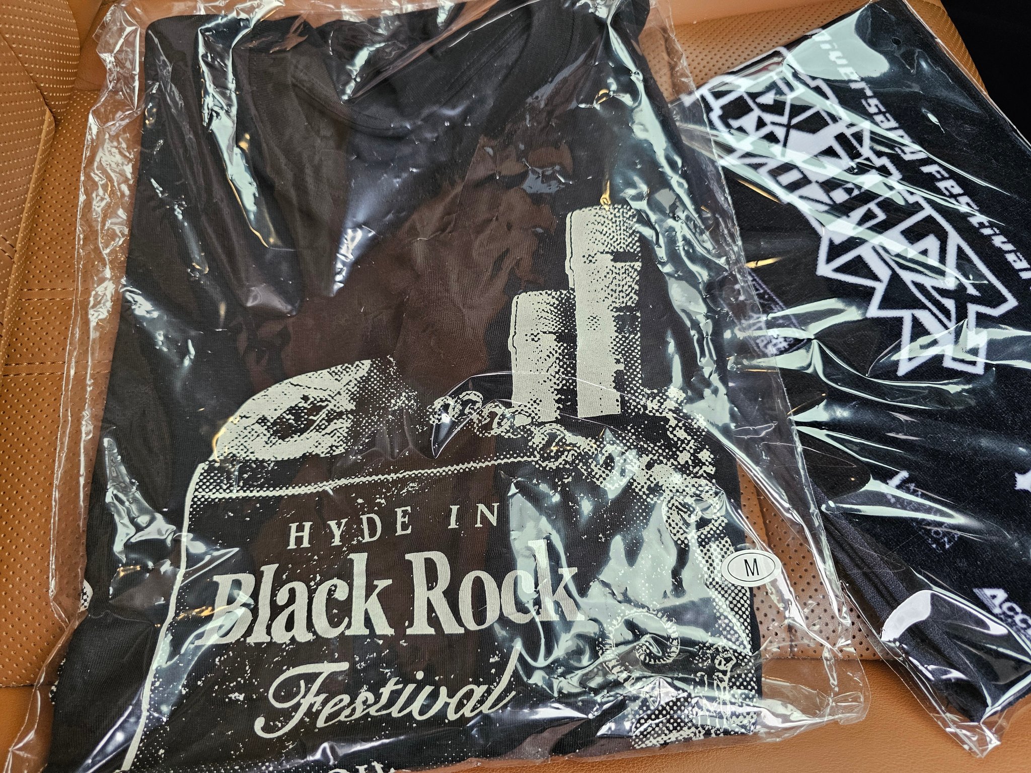 HYDE 黒ちゃん大感謝祭 TシャツXL、クリアファイルのセット 黒ちゃん大
