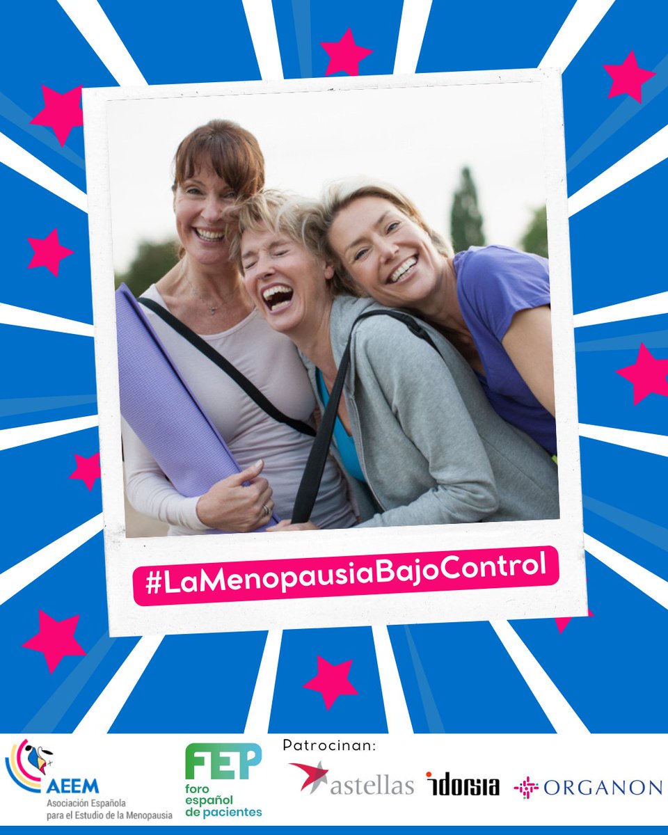 🟢Día Mundial de la Menopausia 2025: La AEEM y FEP lanzan una campaña para que mujeres y profesionales de la salud puedan tener bajo control esta etapa de la vida

forodepacientes.org/sin-categoriza…

#LaMenopausiaBajoControl #Menopausia