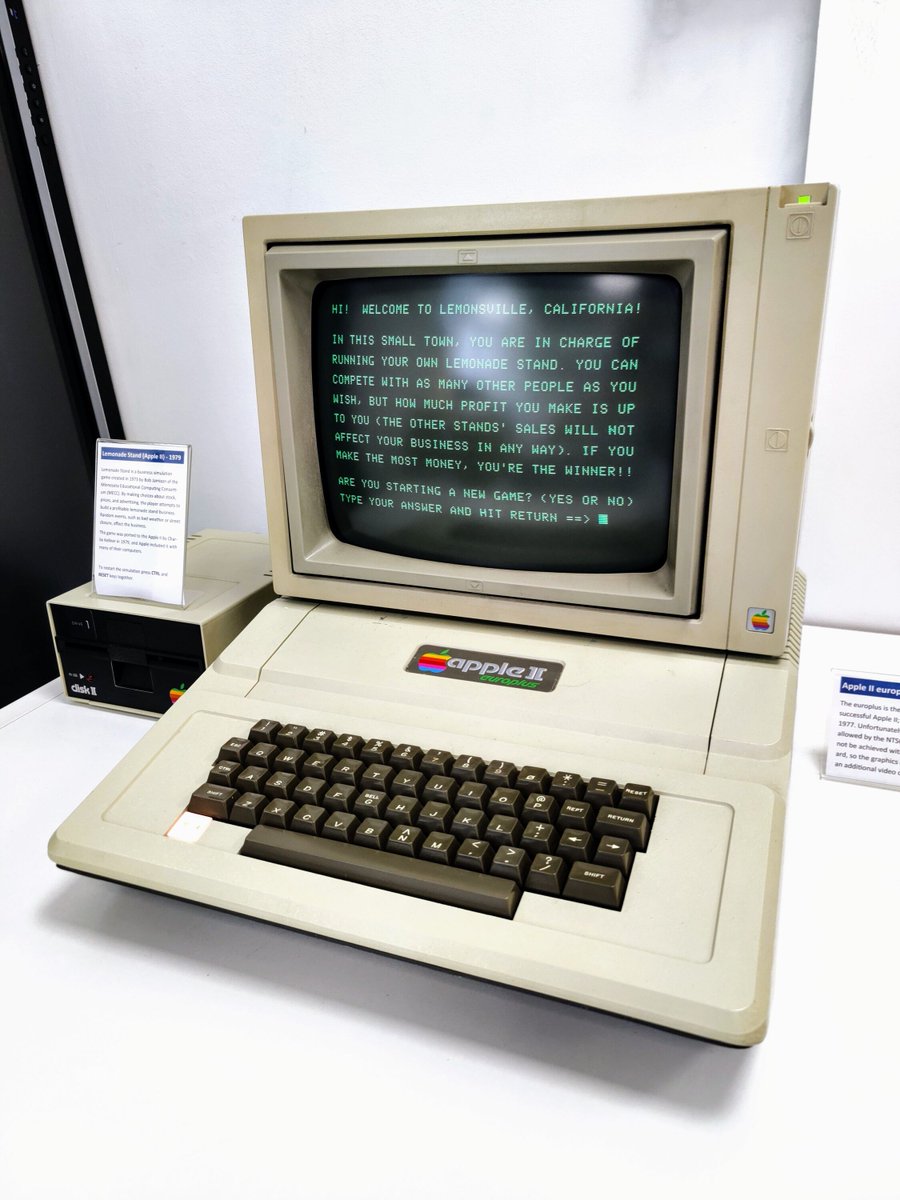 MuseumComputing's tweet image. Open today! Level-up your Saturday with fun and education for the whole family! Whether you stay for an hour, or stay all day, we have lots to keep you entertained.
Saturday 9:30am to 5pm
Adult £5 Child £3 Family £12
#Swindon #computer #museum