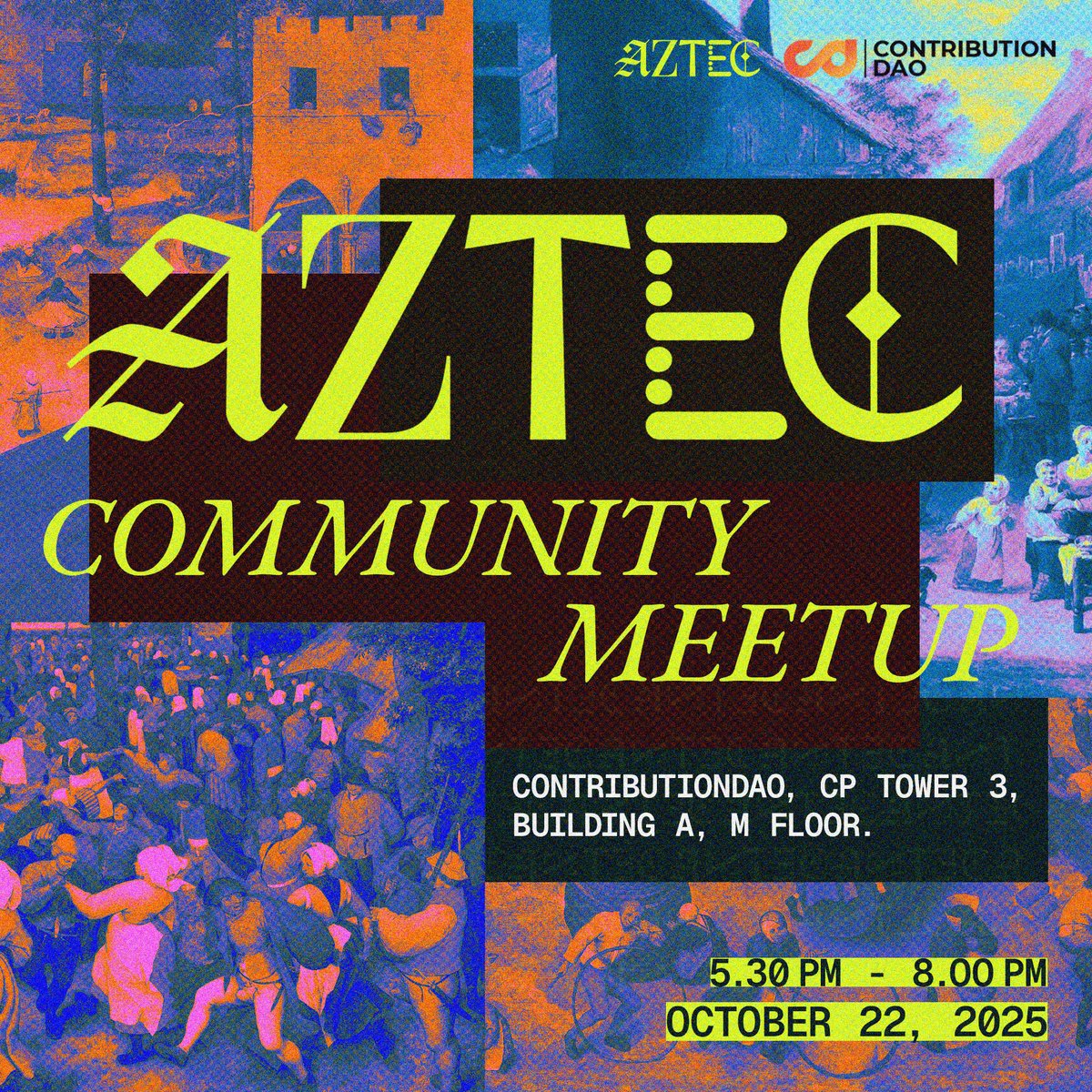 contributedao's tweet image. 🇹🇭✨ First Aztec Community Meetup — Bangkok!
Join us for an evening of privacy, innovation, and connection!
Explore how Aztec is building the future of the Private World Computer, and be part of a growing community that values privacy and decentralization
📅 Date: October 22,…
