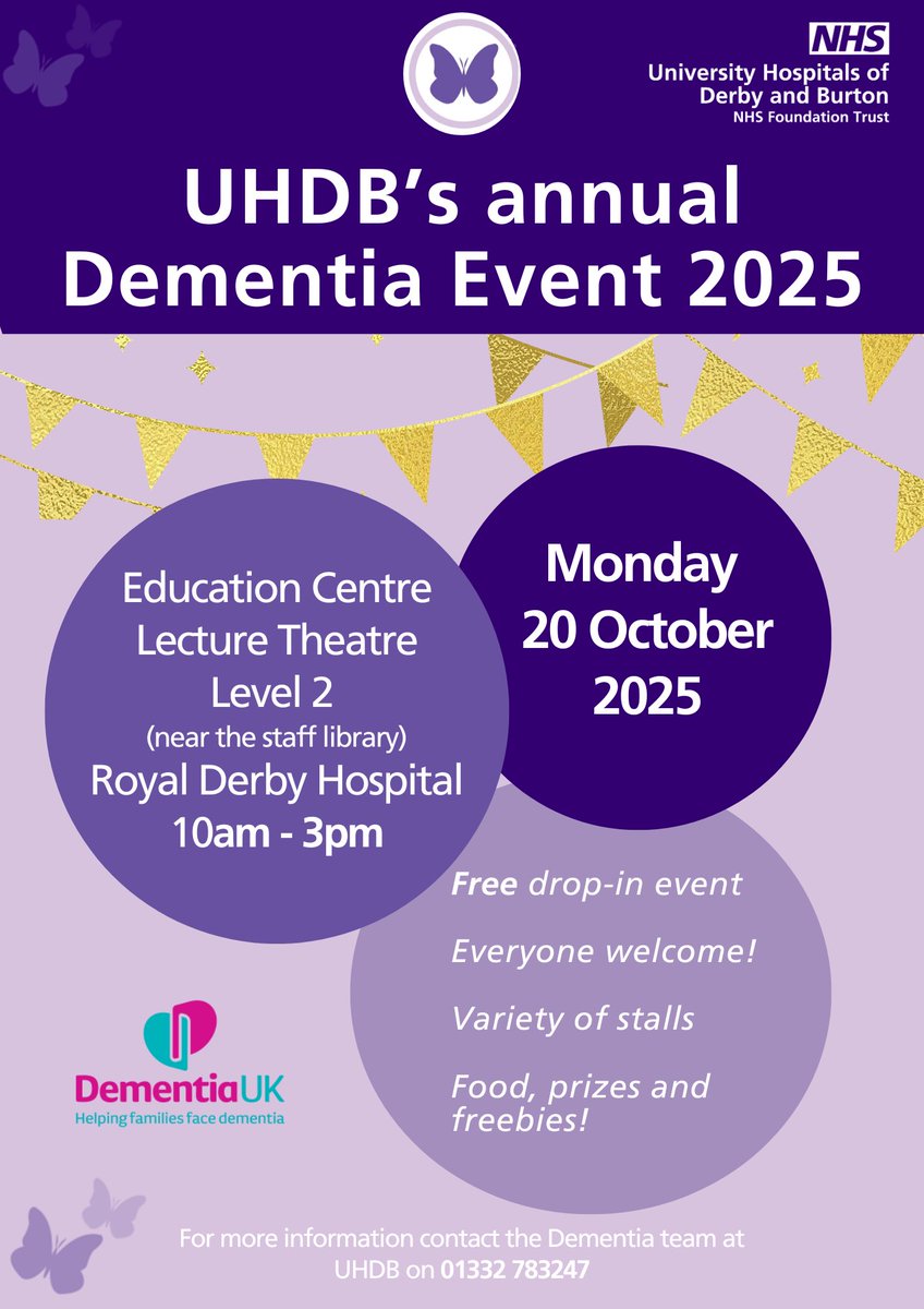 DilpritShergill's tweet photo. Event is to help people caring for loved ones or patients with dementia to provide better understand the services available both in hospital and in the community. Attendees will be able to meet directly with healthcare professionals, seek advice, ask questions, can self-refer. https://t.co/rVL30RvV4s