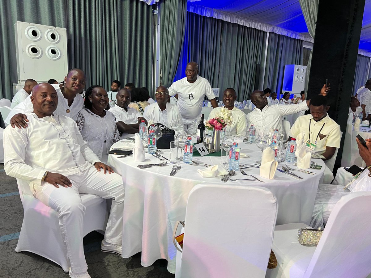 ucscucoop's tweet photo. Dressed in elegant white, Uganda’s SACCO representatives embody the Cooperative spirit of Unity, Integrity, and Shared purpose at the #SACCACongress in Accra. 🇺🇬Our presence reflects peace, transparency, and solidarity. The true essence of Cooperation. https://t.co/U77M5hGbyV