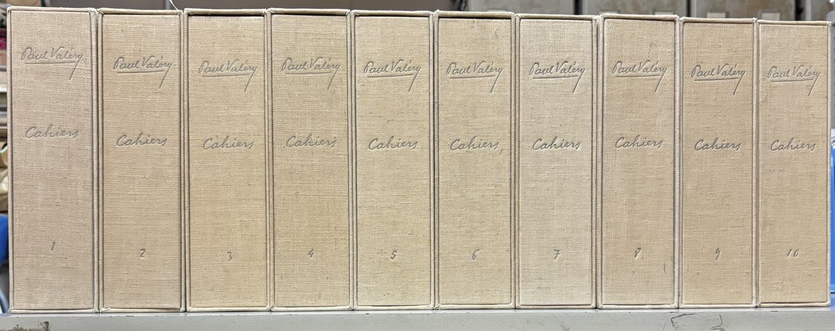 ポール・ヴァレリー CAHIERS1894〜1914 ５冊セット ポール・ヴァレリー CAHIERS1894〜1914 5冊セット カイエ 1894
