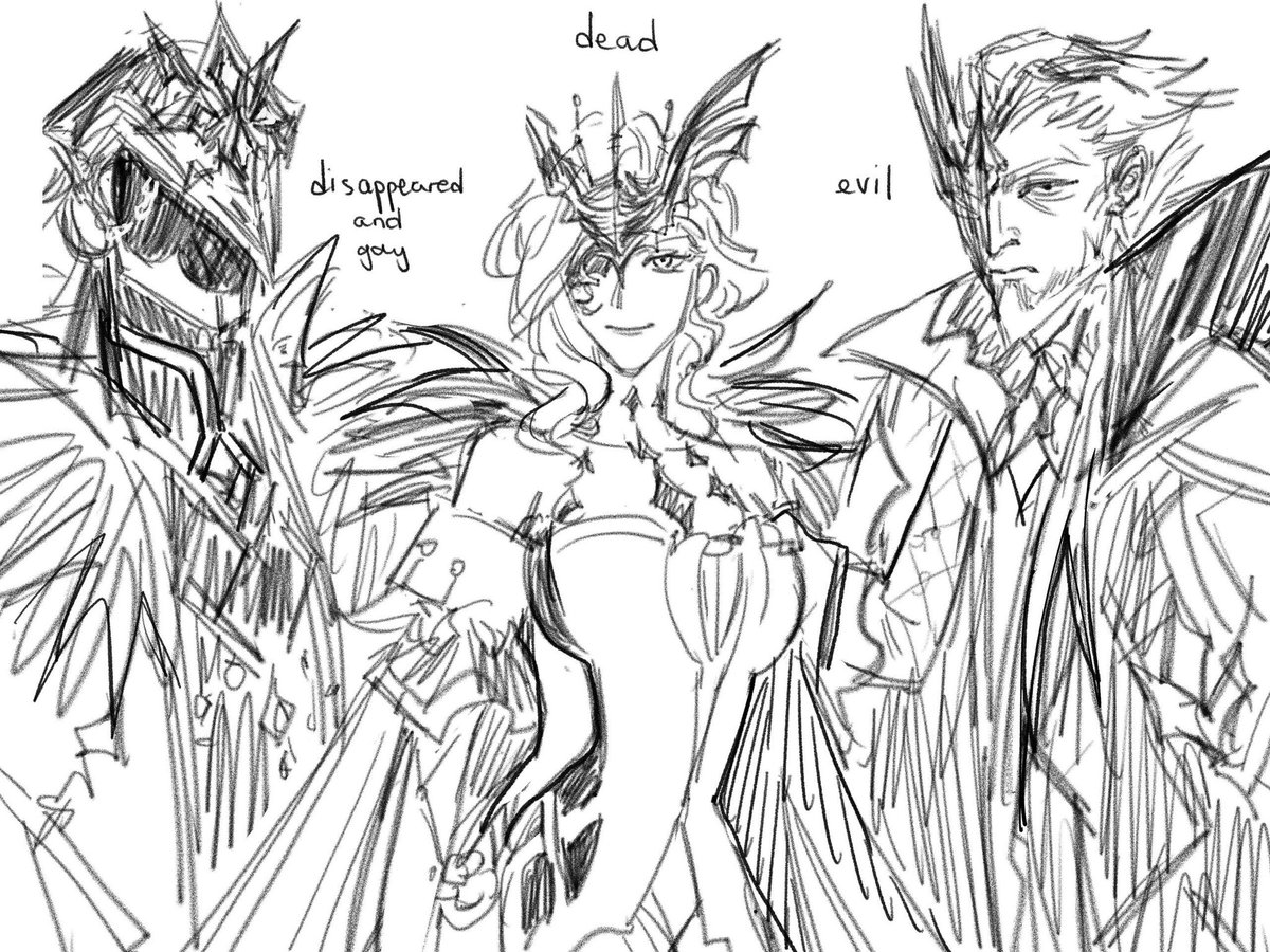 V4Dng2942's tweet image. #fatui sketch