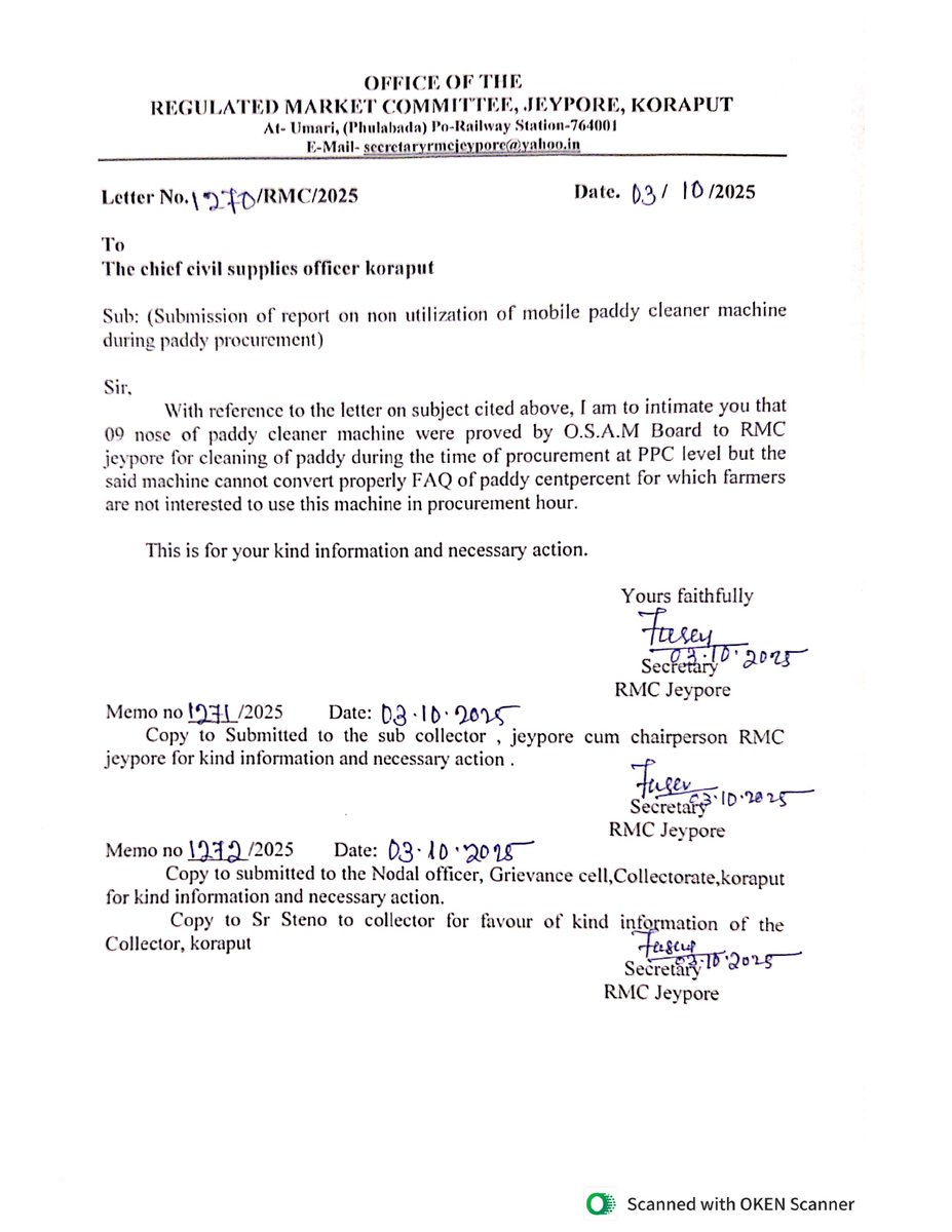 Collector & DM, Koraput tweet media