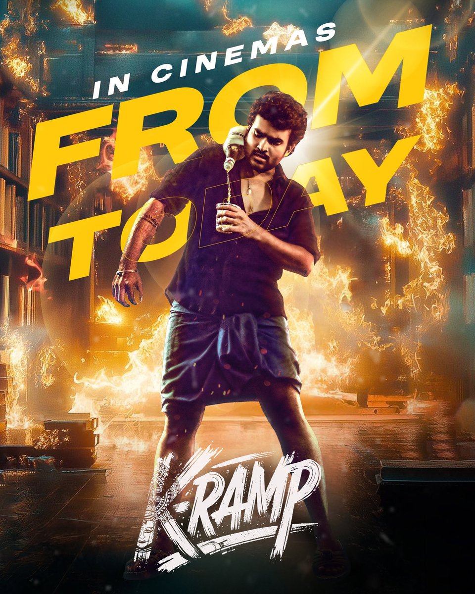 Vijay Kanakamedala Once told “K-Ramp gives strong Sammohanam vibes. Kiran’s performance reminded me of Nani and Ravi Teja.”

Even We feel The Same after watching the film #KRamp , What an Energy, undoubtedly one of the strongest entertainer of Tollywood — This Man Kiran Abbavaram