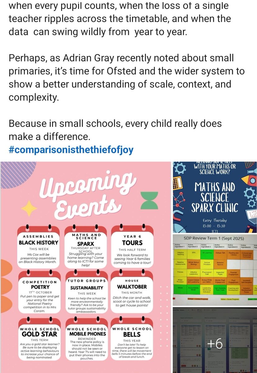 Meanwhile over on linkedin 

Who would work in a small secondary with Ofsted looming?

linkedin.com/posts/martyn-r…