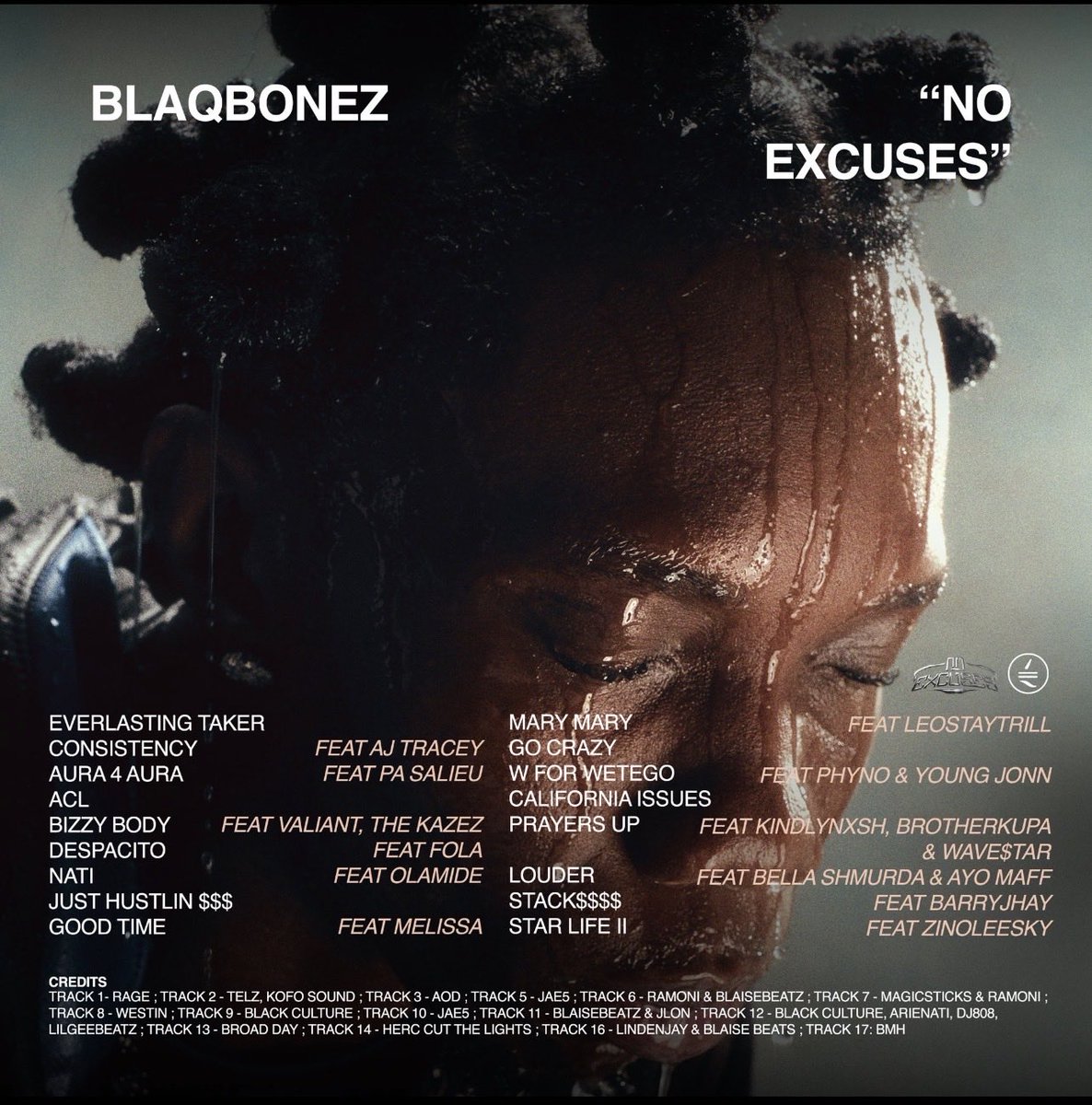 Congrats on the album Bro!!! <a href="/BlaqBonez/">EVERLASTING TAKER</a> well put together, everything checks out! Shouts <a href="/thisisAQ/">Gilbert Bani</a> and the entire <a href="/choccitymusic/">CHOCOLATE CITY MUSIC</a> 

Peace and Love