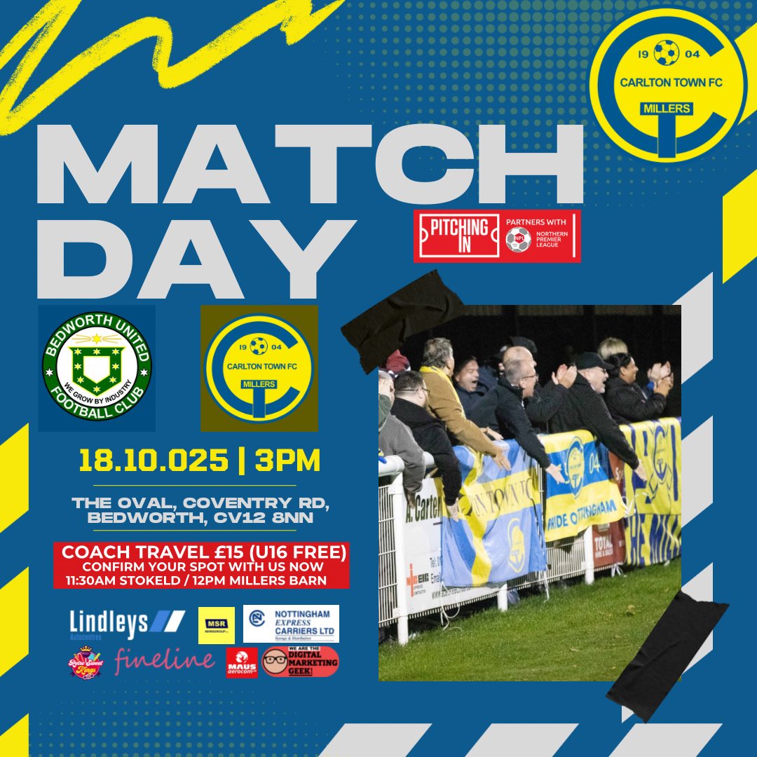 Carlton Town FC tweet media