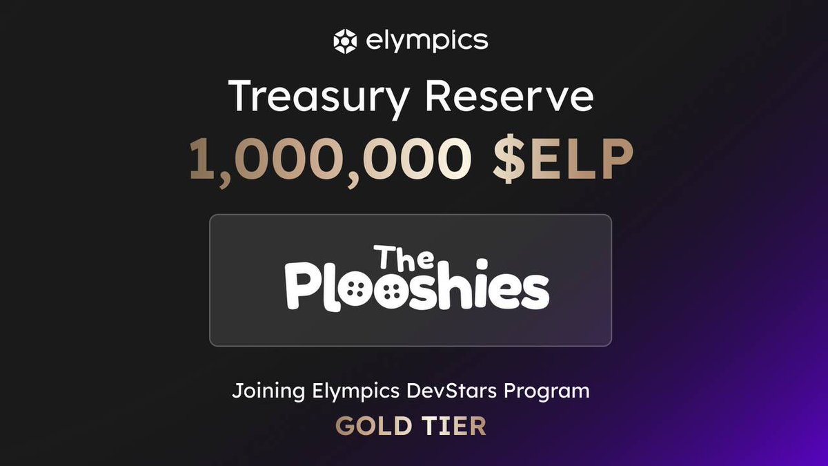 Pecuuliar's tweet photo. BIG NEWS!!!

The Plooshies just locked in 1 million $ELP and joined the Gold Tier of Elympics DevStars program. That’s not just numbers on-chain, it’s a bold move that says they are here to build for real.

With @elympics_ai, The Plooshies can now turn their fun and cozy universe into a fair, skill-based gaming experience. Every match is verified by the server, every reward is transparent, and every player gets a level playing field.

Gold Tier means priority support, global scaling, and on-chain competition rewards, all powered by Elympics infrastructure.

The Plooshies are stepping into a new phase of gaming where creativity can be rewarded with fairness. This is what building smarter looks like.

The new era of cozy gaming and pure chaos has officially begun.