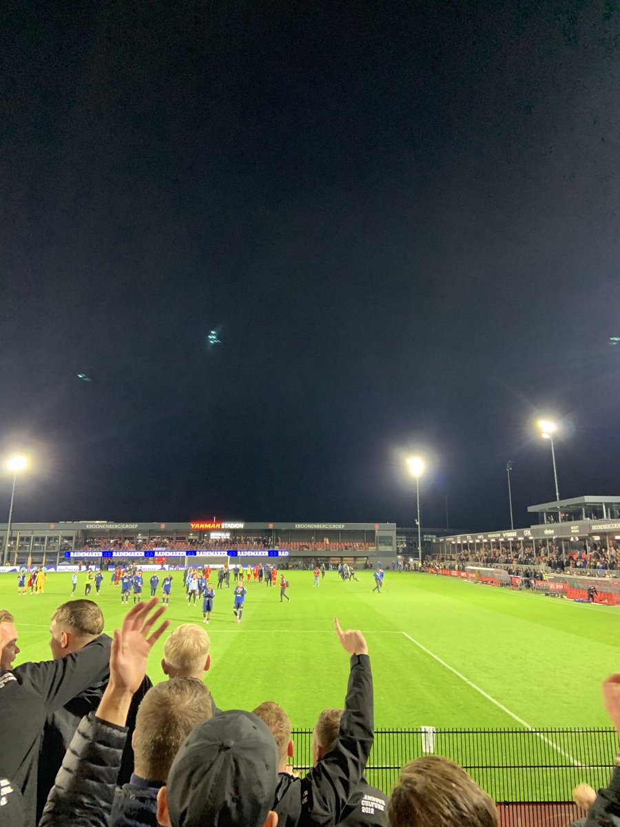 liwadden1964's tweet photo. Almere City - SC Cambuur (1-1)
#almcam #cambuur #almerecity #awaydays https://t.co/szlcmdF4qD