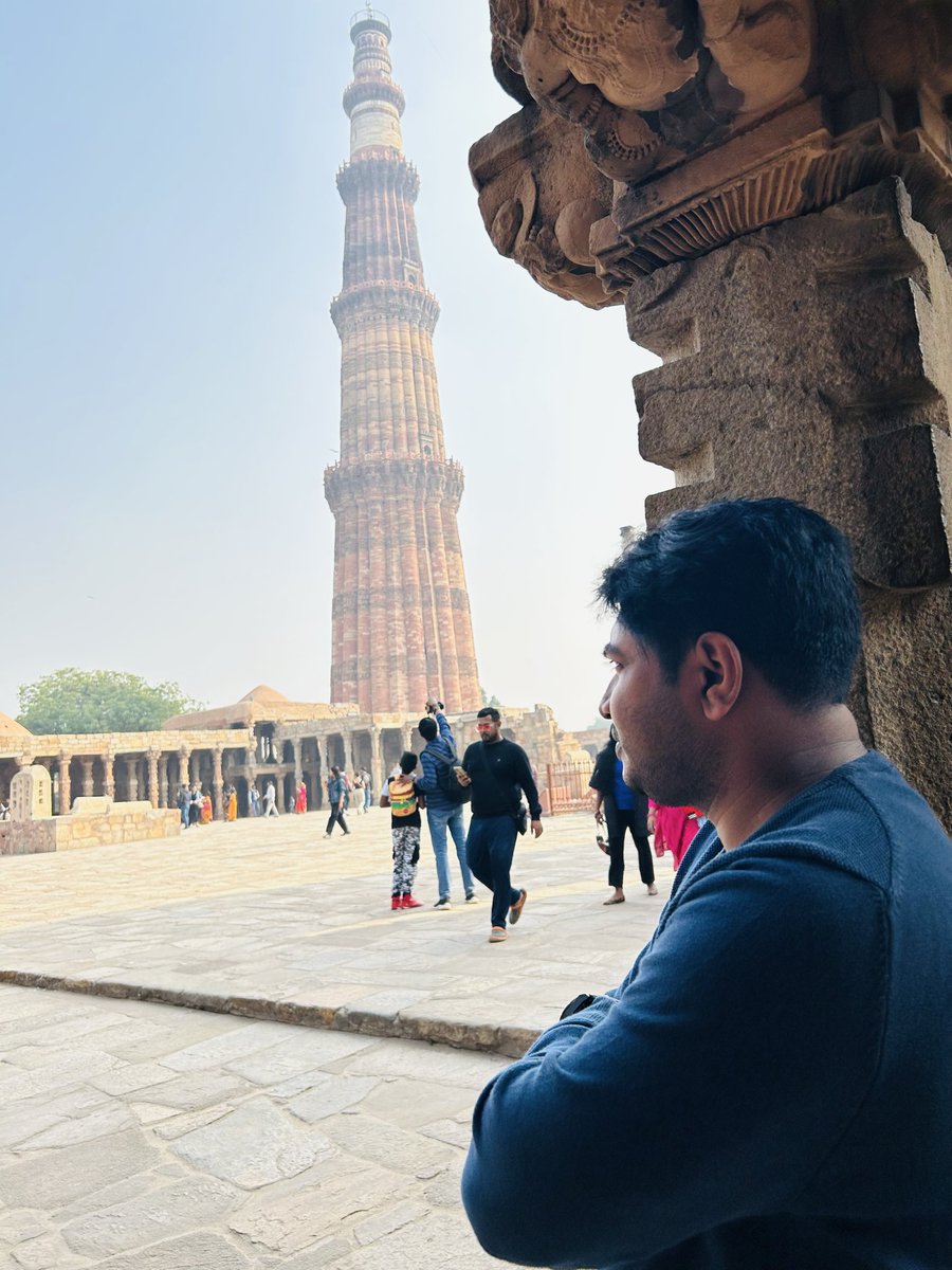 i_BapoN's tweet image. Capturing the beauty of Qutub Minar through my lens 👀 
#QutubMinar #HistoricalArchitecture