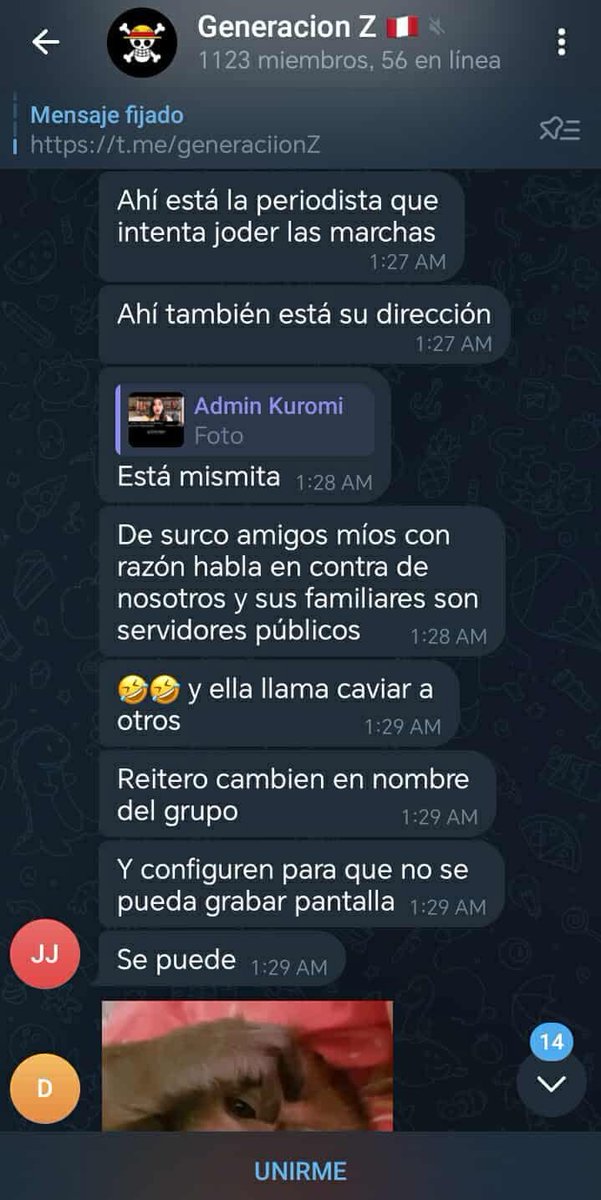 VanyaThais's tweet image. Hago de conocimiento público que mis datos han sido filtrados en los grupos de telegram que tiene la organización criminal que se hace llamar “Generación Z”.

Culpo directamente a estos vándalos de cualquier atentado hacia mi familia o cerca de mi domicilio.

Seguimiento,…