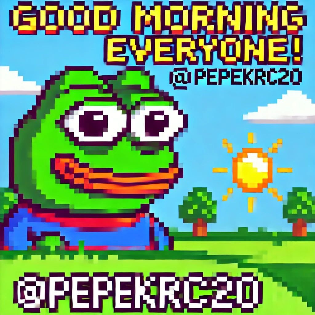 Good morning from @pepekrc20 ☀️💚
Wishing everyone a blessed and productive day ahead! #GoodMorning #BlessedDay
