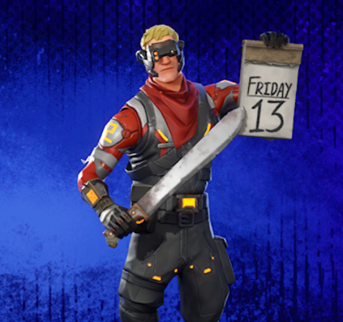 I know what day it is. I don't need you to do that. Put that machete down.