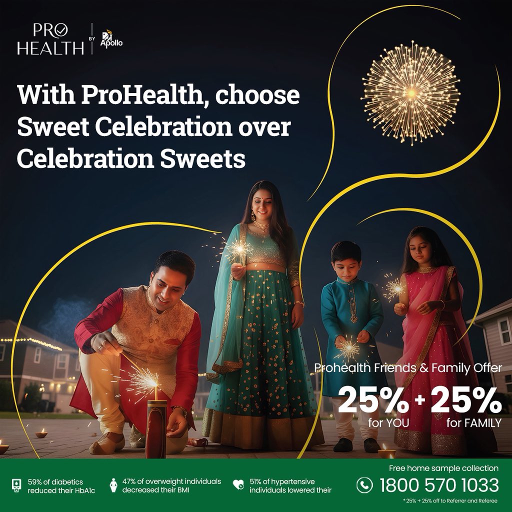 apollo_kolkata's tweet image. Here’s to lighting up lives with care, compassion, and good health this festive season.
 
Wishing you and your families a very Happy, Healthy, and Prosperous Diwali! 

#Diwali2025 #Happydiwali #Prohealth #ApolloHospitals