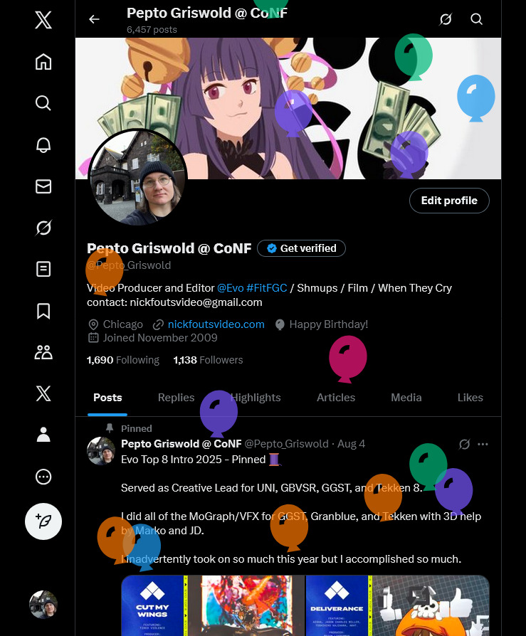 Pepto Griswold @ CapCup & AWT tweet media