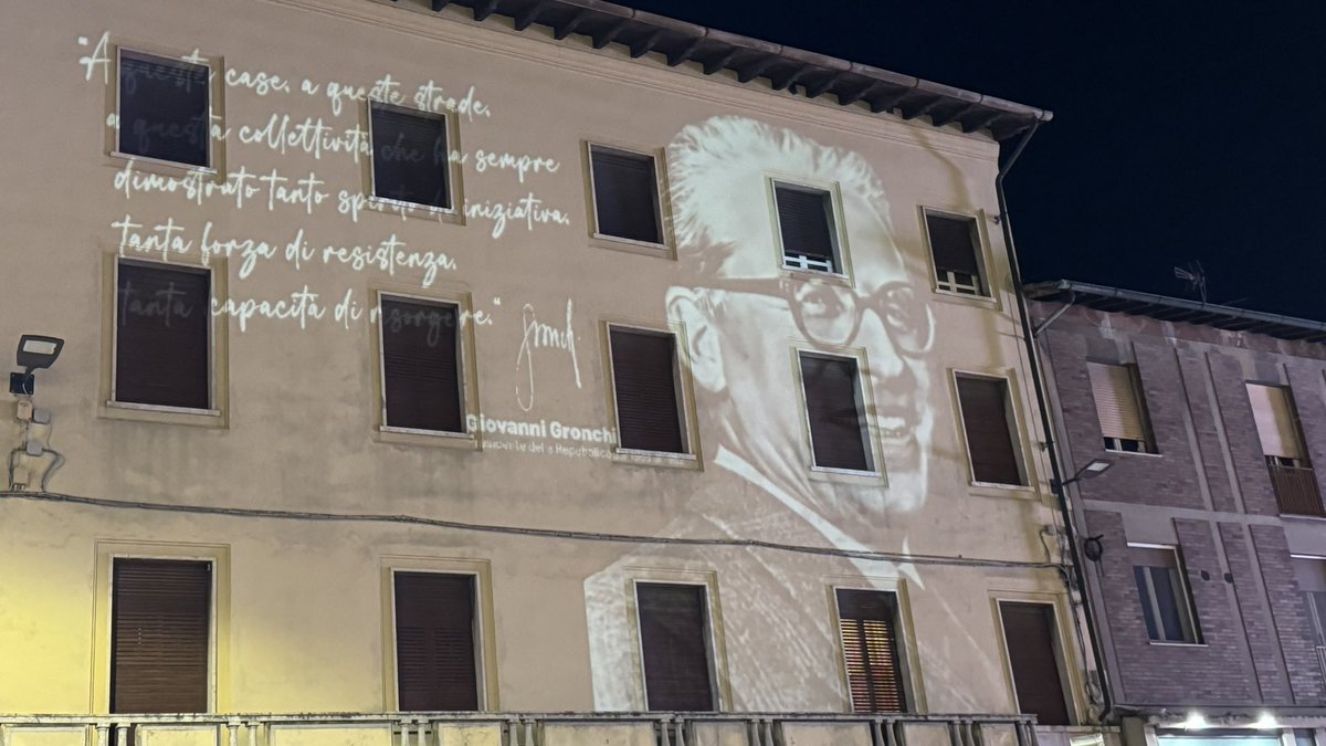 Pontedera celebra Giovanni Gronchi con un tributo tra arte e memoria…nonnino mio