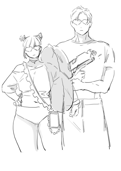 フジサキとオーナーの水着回を一回も描いてない気がする 