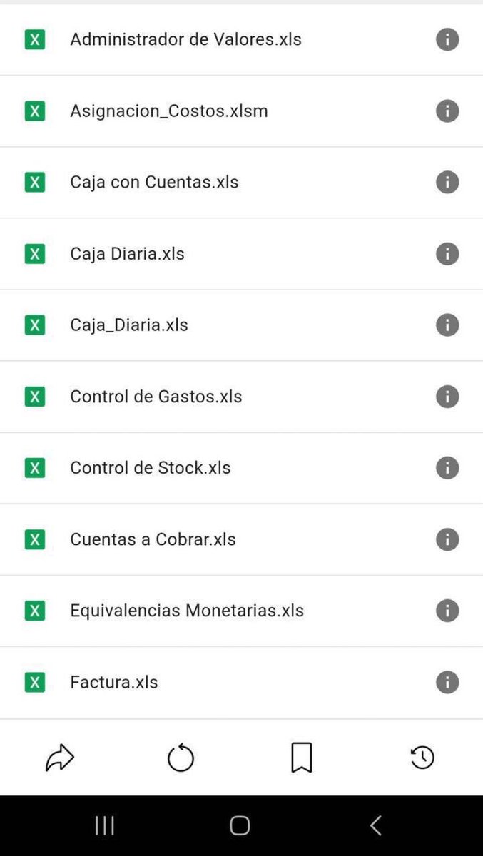 arceyul's tweet image. 60 PLANTILLAS DE EXCEL PARA CONTABLES Y ADMINISTRADORES 

drive.google.com/drive/mobile/f…