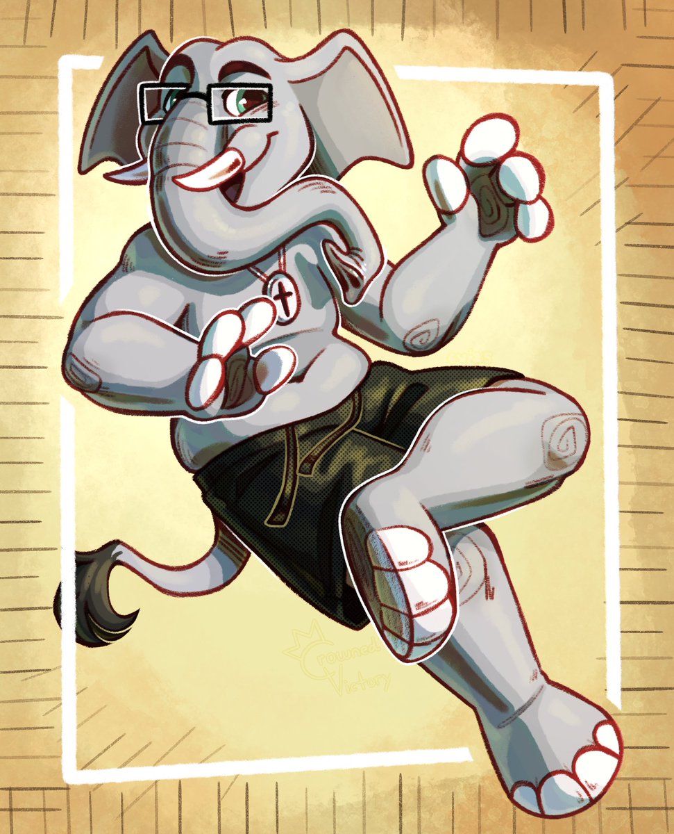 Commission for Augustiphant!

🐘🐘🐘