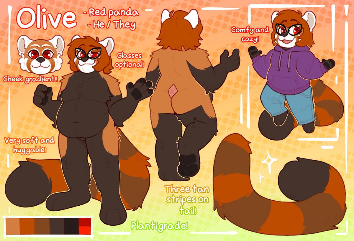 Commission for cinnamonwah!
He looks like he'd give good hugs ngl
❤️🫒❤️