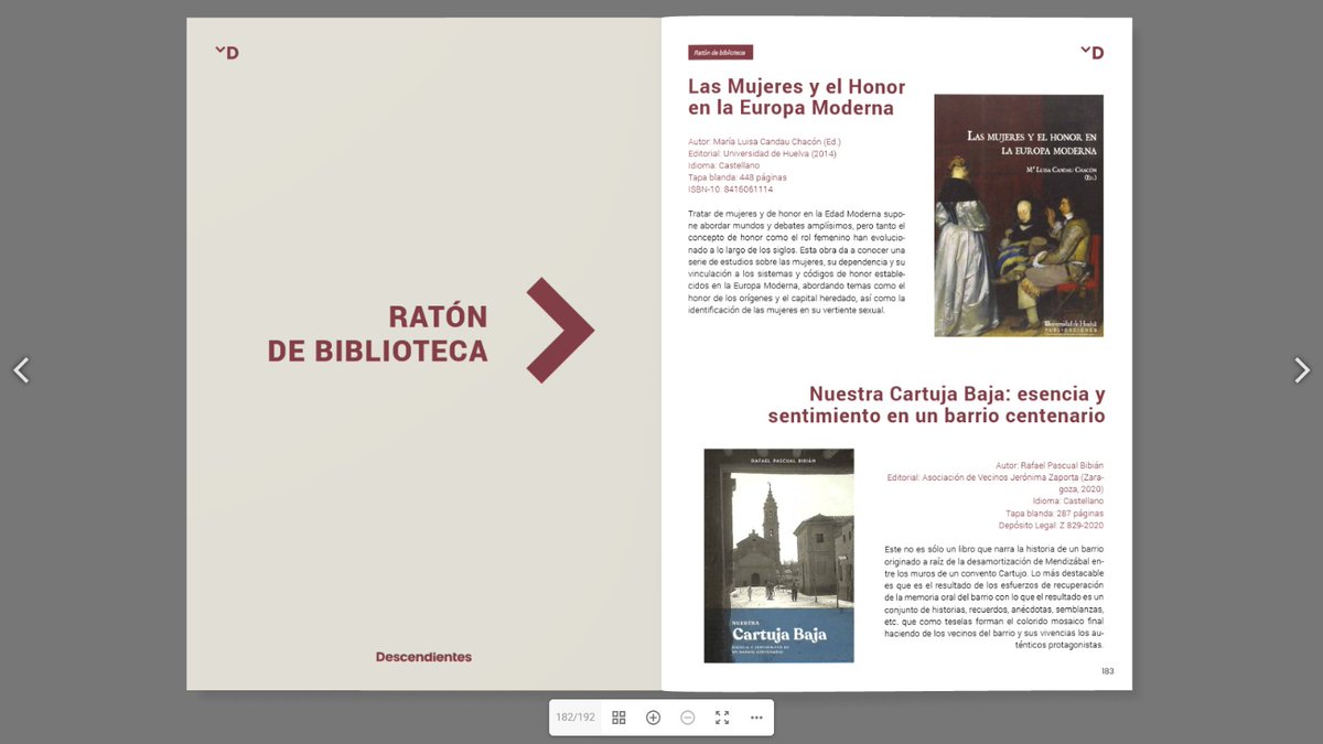 Revista Descendientes tweet media