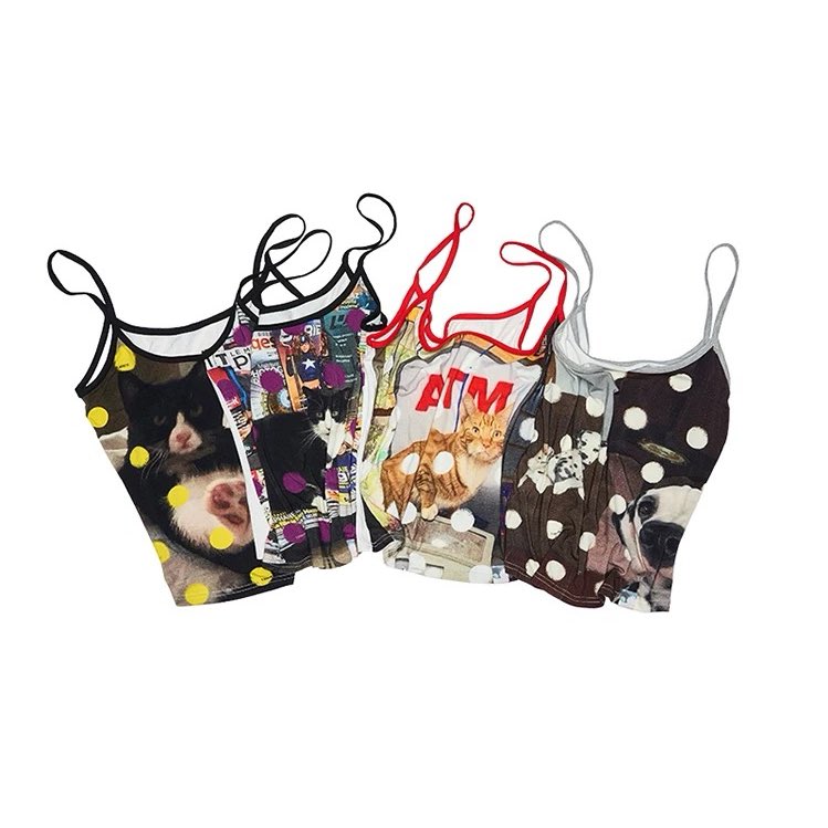 runonofficial's tweet photo. (pre order 🇨🇳) —— ✮ ⋆ ˚。1JINN STUDIO — polkadot tank top แบบน้องแพร #pharita ใส่𖦹 ⋆。°✩
Price: 720.- ส่งฟรี
มีน้องม๋าแมว 4 ลายน้า Size : S/ M/ L
— รอสินค้า 7-15 วันหลังสินค้าส่งกลับ 🛒
#1jinnstudio #พรีออเดอร์จีน https://t.co/F8la5ErJMQ