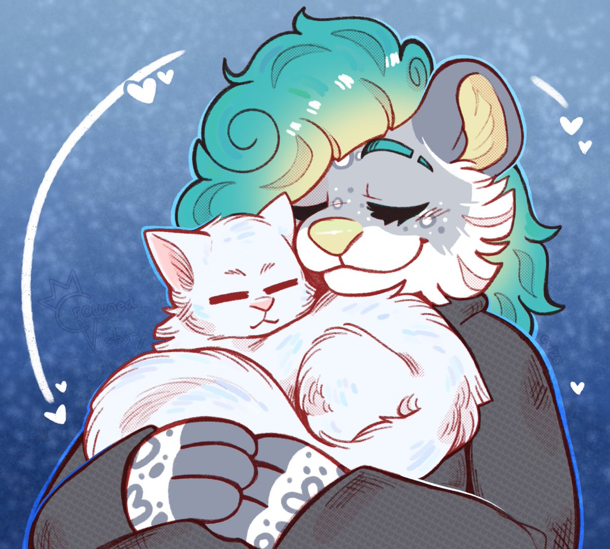 Commission for Alpha!
That cat has some serious fluffage
☁️😺☁️