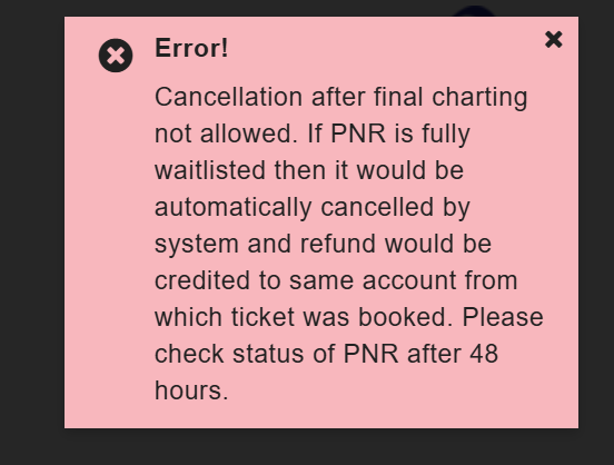 sharlok7's tweet photo. The train 09344 is running 11 hours late &amp; instead of apologizing or refunding, @IRCTCofficial isn't even allowing ticket cancellation.

Nor can I book another ticket in its place. Had to pay for 2nd train booking too.
@RailMinIndia @RailwaySeva @AshwiniVaishnaw Sir pls fix this https://t.co/794Ax3YLFu