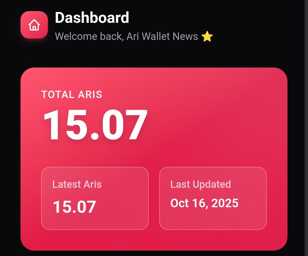 Hadoop88's tweet photo. Hey #AriChain family! ๐
Whoโs vibing on #AriFi and stacking those $ARI rewards? ๐ฐโจ
Letโs see whoโs leading the charge today! ๐๐ฅ
@Arichain_ ๐
#AriRewards #AriCommunity https://t.co/QhHVqN0VI3