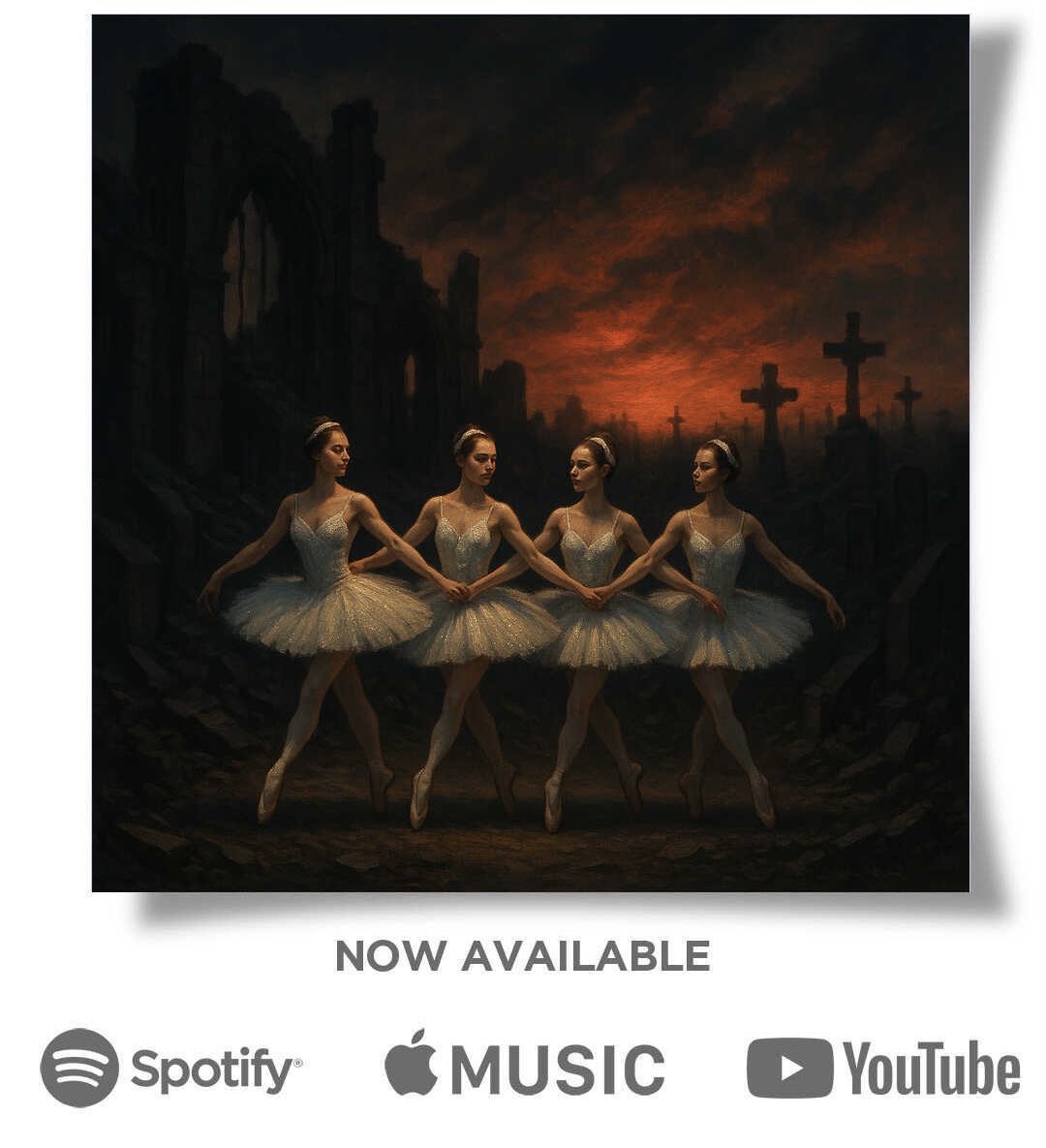 Релиз выходит везде кроме Apple Music и iTunes, они сейчас не берут русскоязычные тексты. Дней за пять везде появится, на Spotify уже есть. На ютубе, инстаграме и тиктоке сможете найти среди музыки для создания ваших роликов. 
Для поиска: автор V-R, трек Lebedi