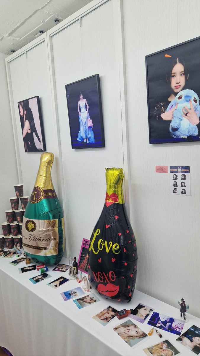 Came to heejins birthday cafe, she visited half an hour before and paid for drinks!! I cant believe it 😭 #희진아_생일축하해_스껄 #Happy_Heejin_Day