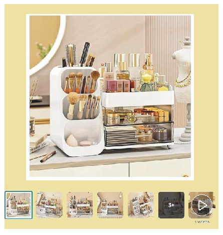 ✨ **31% OFF – Limited-Time!** 💄
Keep your beauty essentials neat with this **Makeup Organizer with Drawers**! 

🔥 Grab now → amzn.to/4nbYpVp

#MakeupOrganizer #BeautyStorage #VanityGoals #CosmeticOrganizer #HomeOrganization #BeautyHacks #MakeupLover #GlamLife