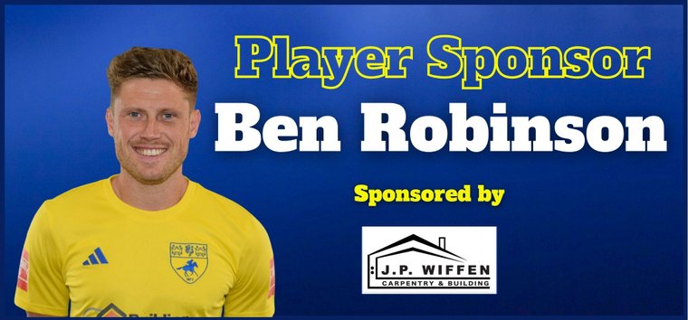 J.P. WIFFEN Sponsor Ben Robinson for the 2025/26 Season
newmarkettownfc.com/news/player-sp…