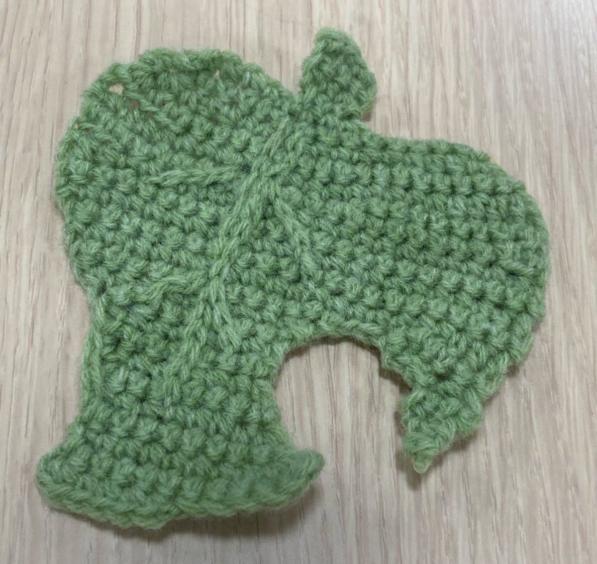 あつ森の葉っぱ
#編み物 #かぎ針 #編み物好きな人と繋がりたい