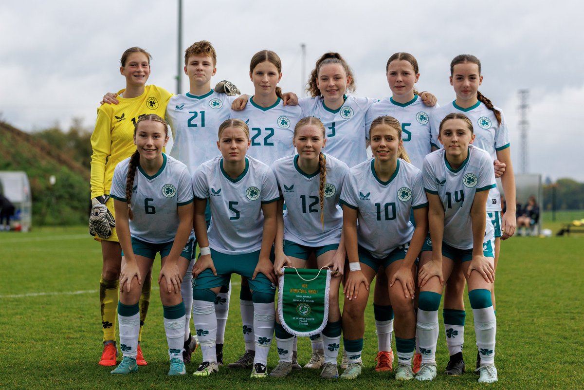 ckutdfc's tweet image. Congratulations to Sofia Blackmore! 🇮🇪⚽️

Everyone at CK United is incredibly proud to congratulate Sofia Blackmore on making her International debut for the Ireland GU16's today in Prague against Czechia.

Sofia makes history becoming CK United’s first ever international player.