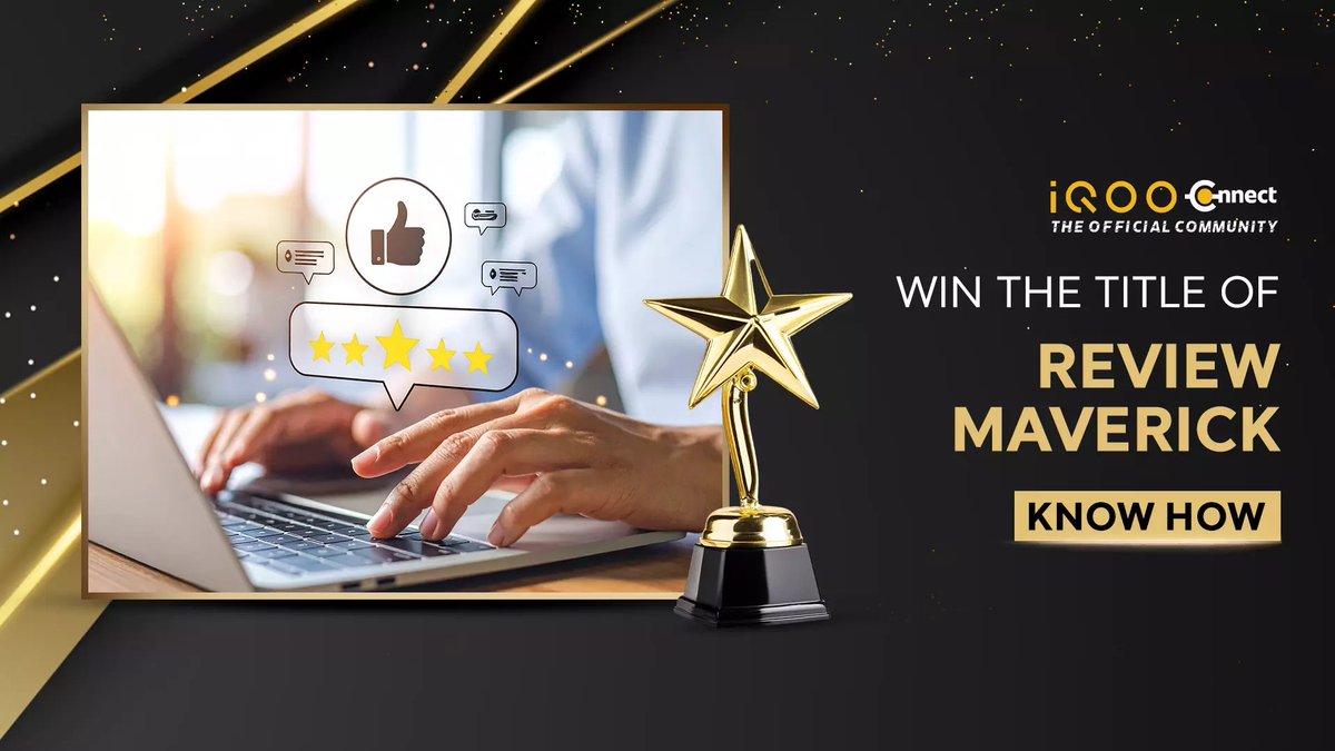_CodeWizard's tweet image. 🏆 Best of iQOO Connect Awards 2025
Nominations are now open for Review Maverick ✍️🔥
Think you’ve got the best review skills in town? It’s your time to shine!
Submit your entry now 👉 community.iqoo.com/in/thread/1152…
#iQOOConnect #iQOO #BestOf2025 #iQOOCommunity #ReviewMaverick