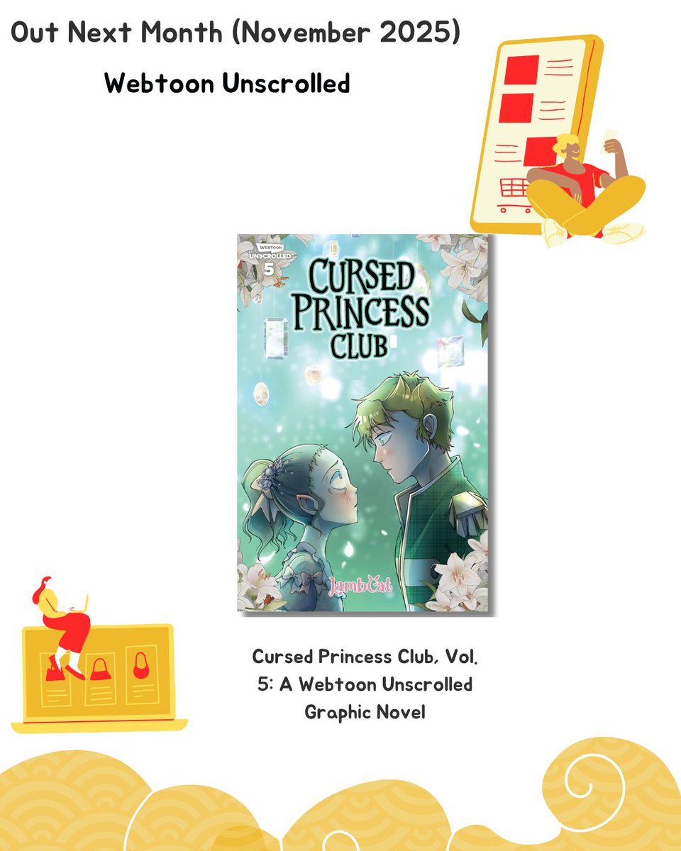 bukkuzon's tweet image. 📚 PRE-ORDER WEEKEND

Get ready!  @webtoonofficial / Webtoon Unscrolled has new releases coming your way on Nov. 25 Which one are you most excited for?

🛒You can pre-order here bukkuzon.com/collections/pr…
✈️ Need it quick s.shopee.ph/9zlFEc001S

#manhwa #webtoon #cursedprincessclub